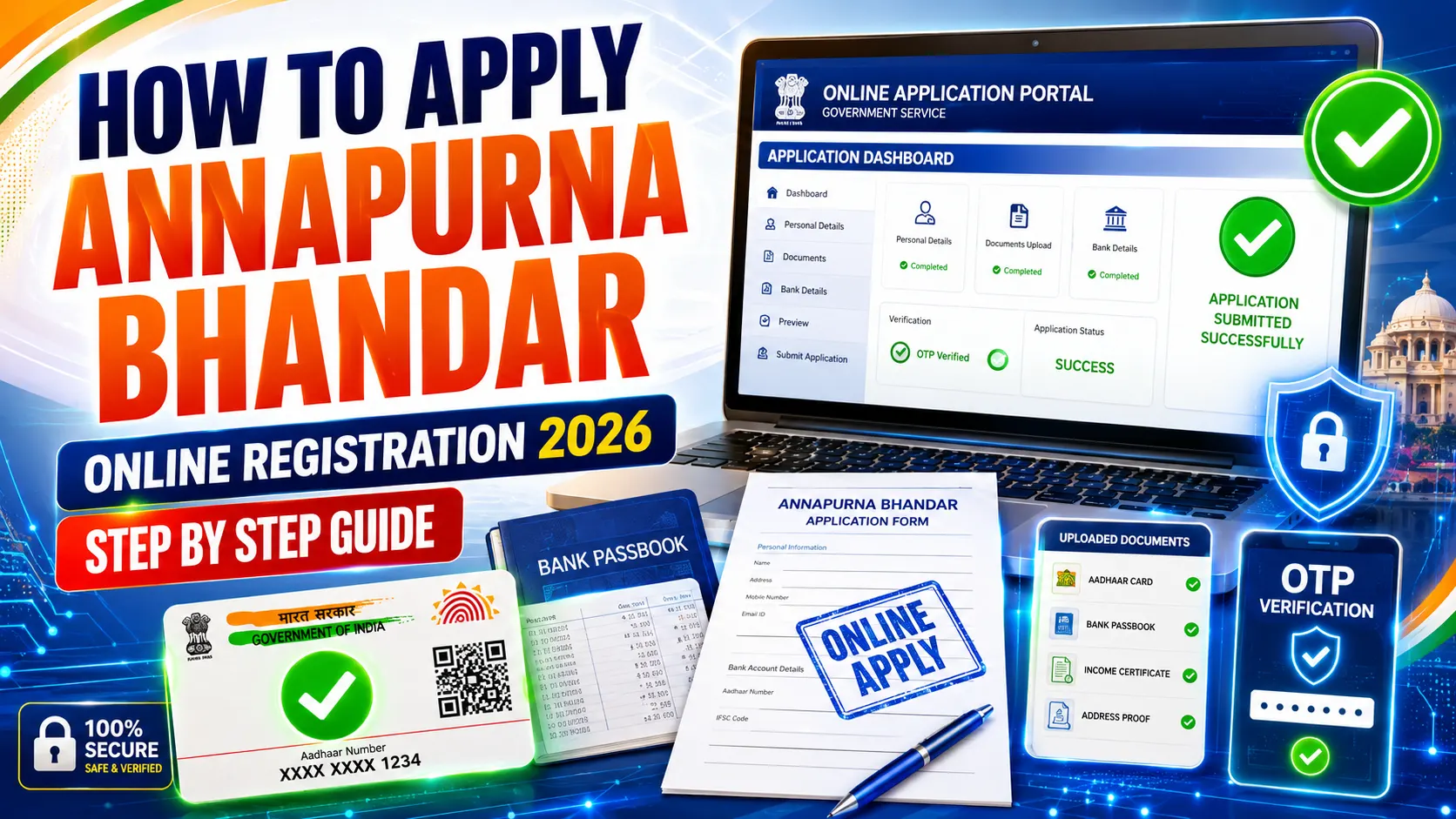 How to Apply Annapurna Bhandar Online