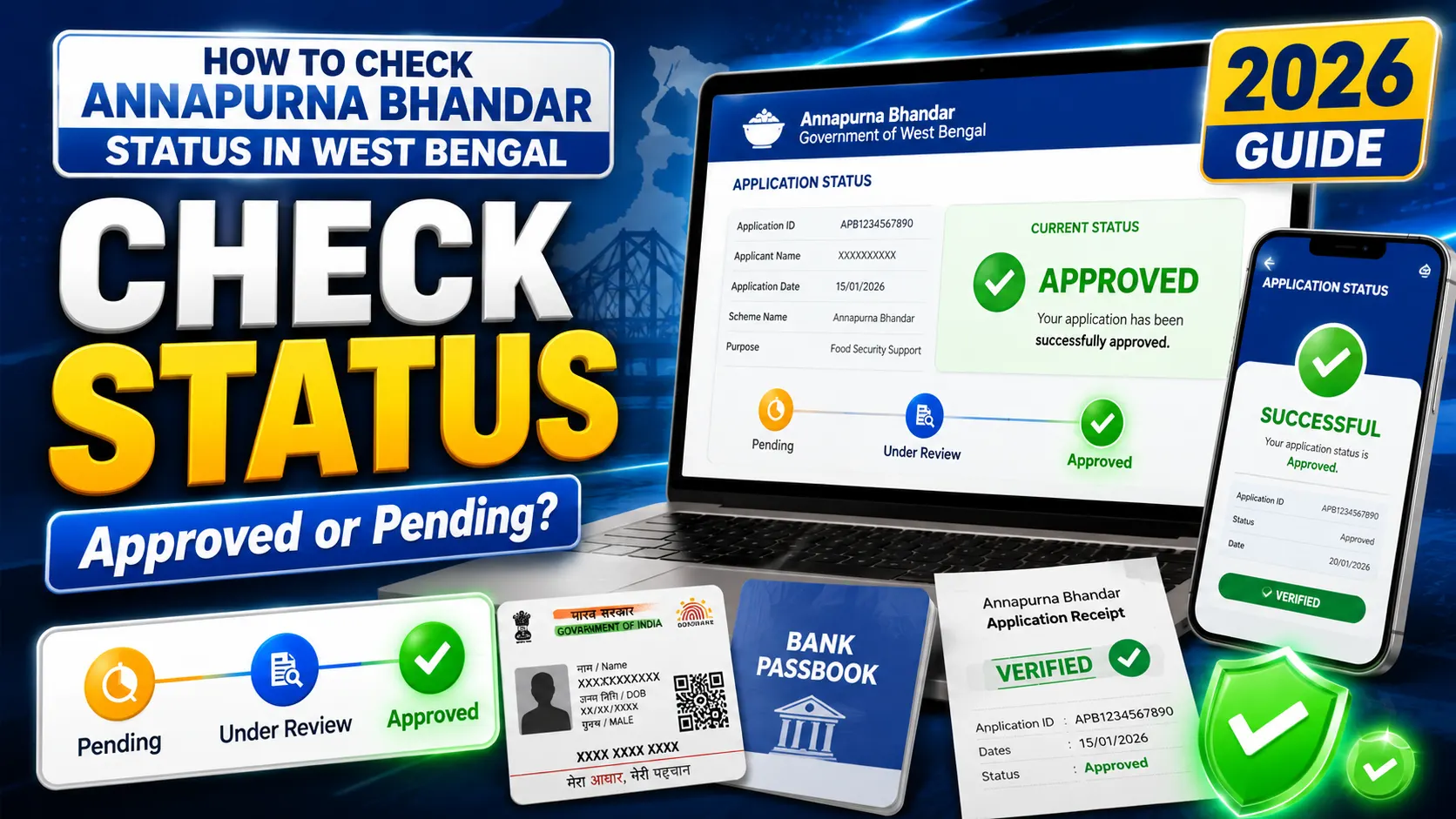 How to Check Annapurna Bhandar Status
