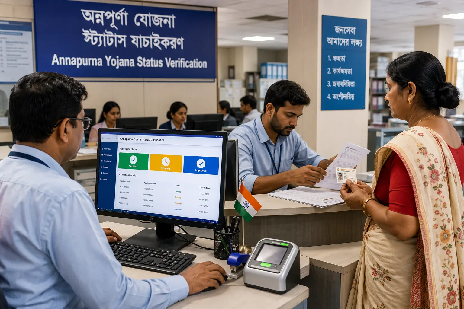 Annapurna Bhandar Status Check